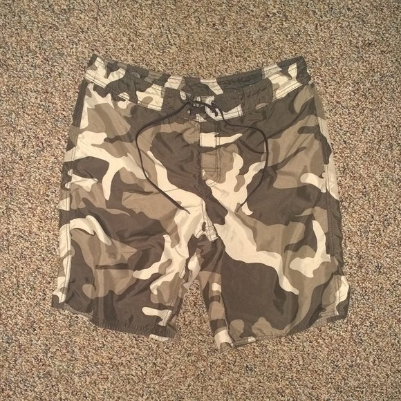 Men's ARIZONA Camo Bathing Suit | Swim Trunks - Picture 1 of 5